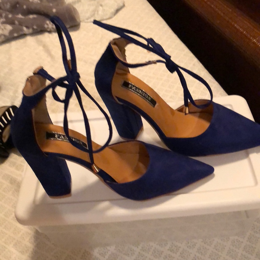 Shoes suede